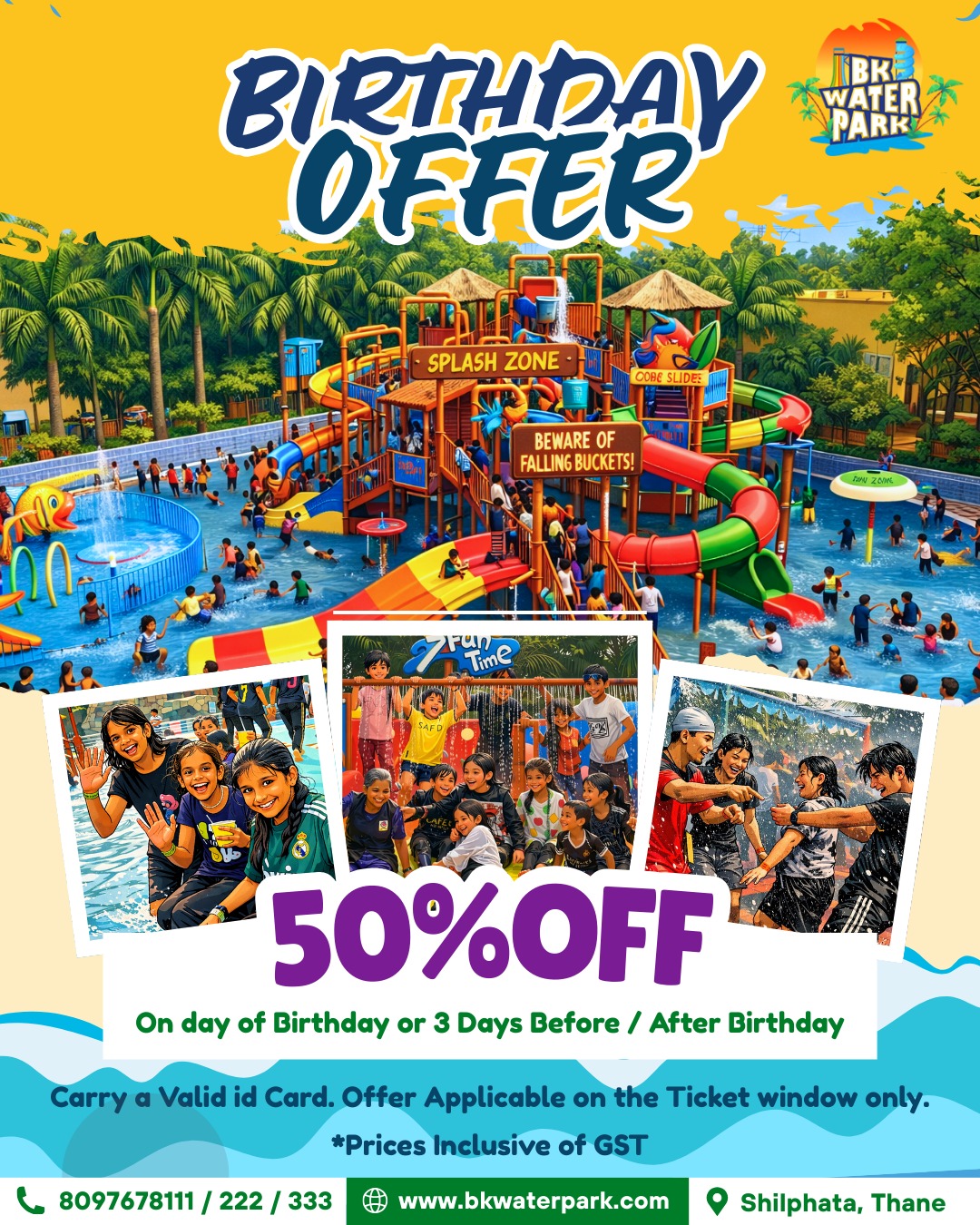 BK Waterpark Defence Offer