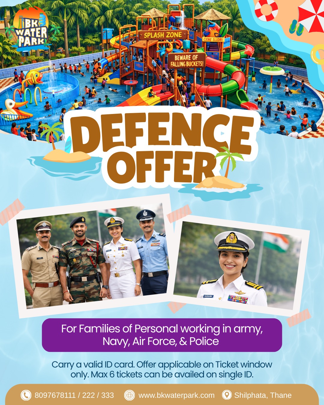 BK Waterpark Defence Offer