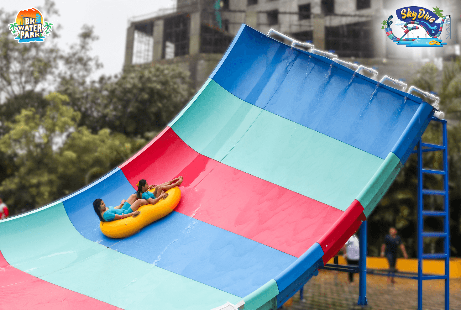 Skydiving Pool Sky Dive - BK Waterpark